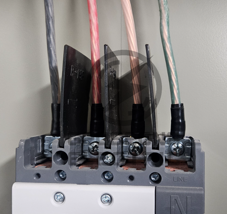 11kW 전기차 충전기 설치 공사 시공 사진 9