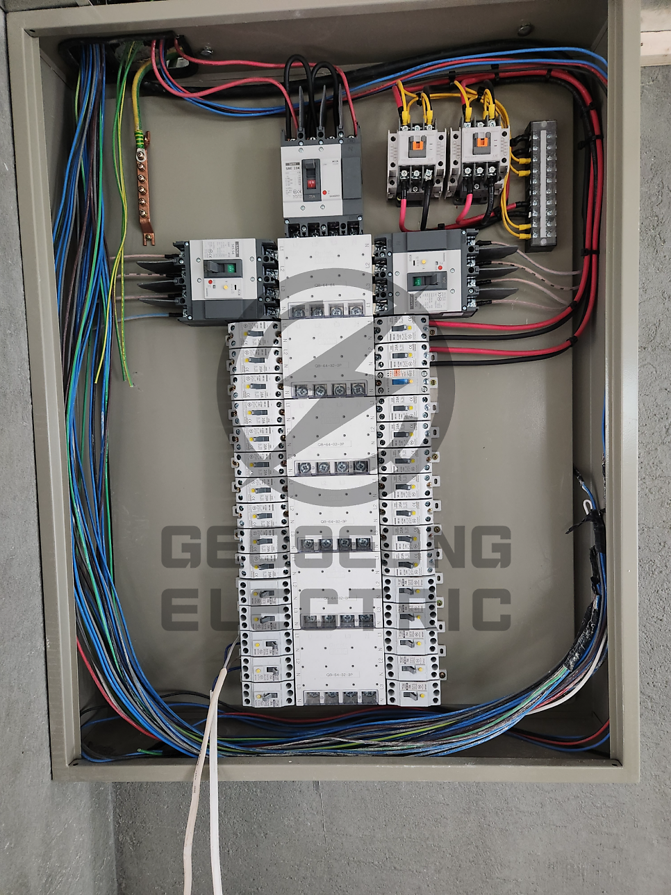 사업장 단상 5kW 3상 15kW 전기 증설 공사 시공 사진 11