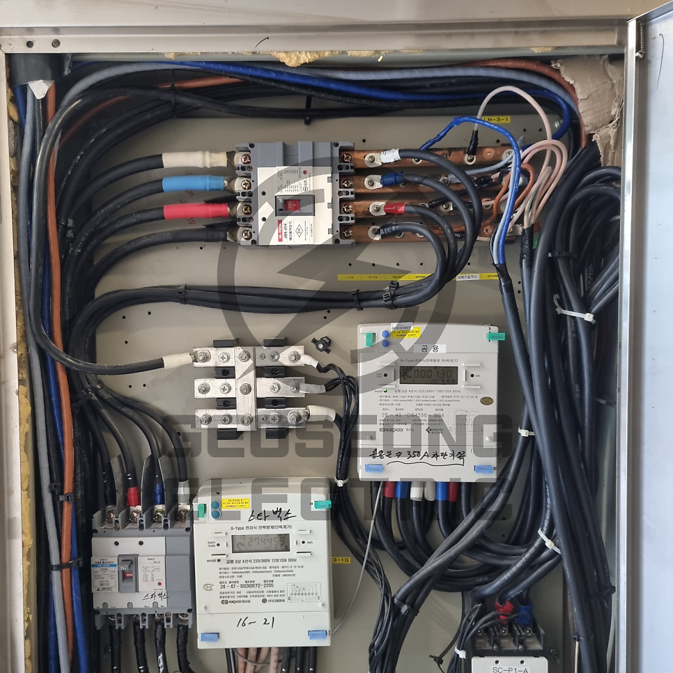 미용실 전기 증설 공사 시공 사진 19