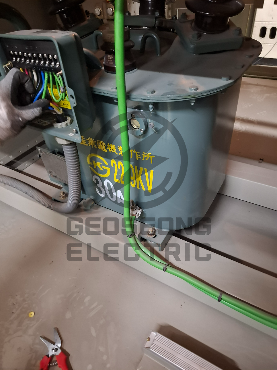 국방부 기숙사 MOF 계기용 변성기 교체 공사 시공 사진 15