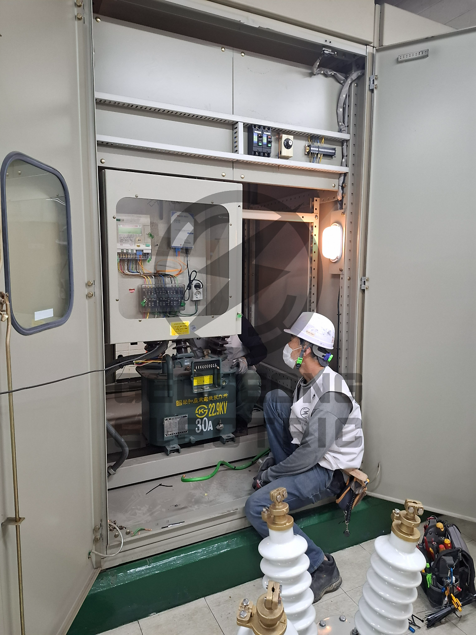 국방부 기숙사 MOF 계기용 변성기 교체 공사 시공 사진 8