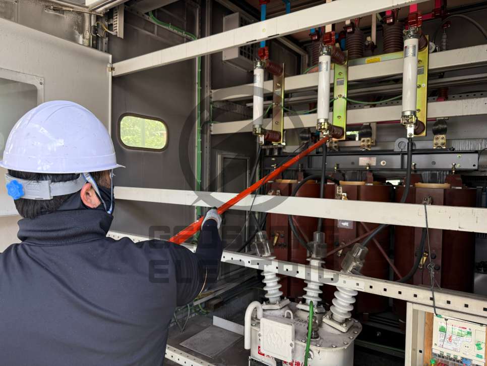 국방부 기숙사 MOF 계기용 변성기 교체 공사 시공 사진 9