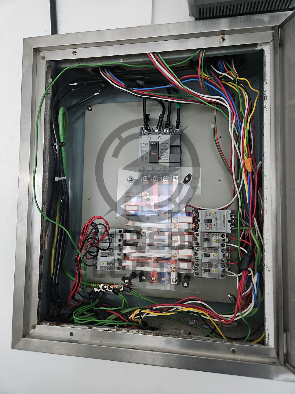 제조업 공방 전기 승압 증설 공사 시공 사진 16