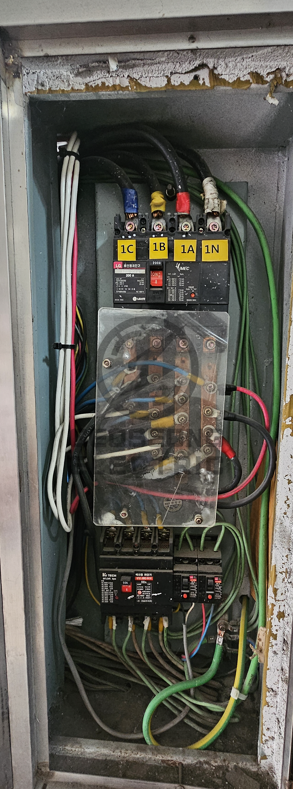 제조업 공방 전기 승압 증설 공사 시공 사진 2