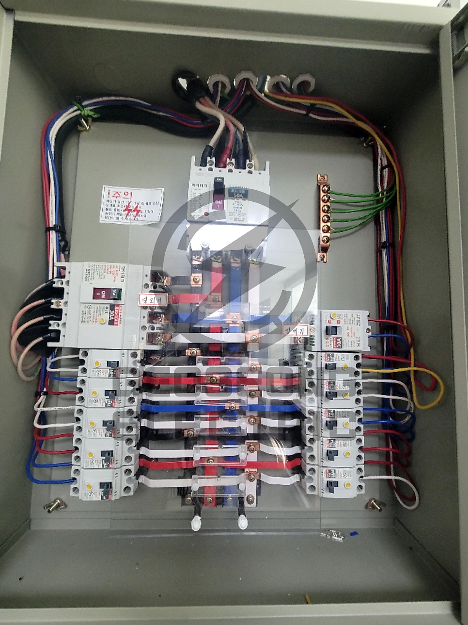 제조업 공방 전기 승압 증설 공사 시공 사진 23