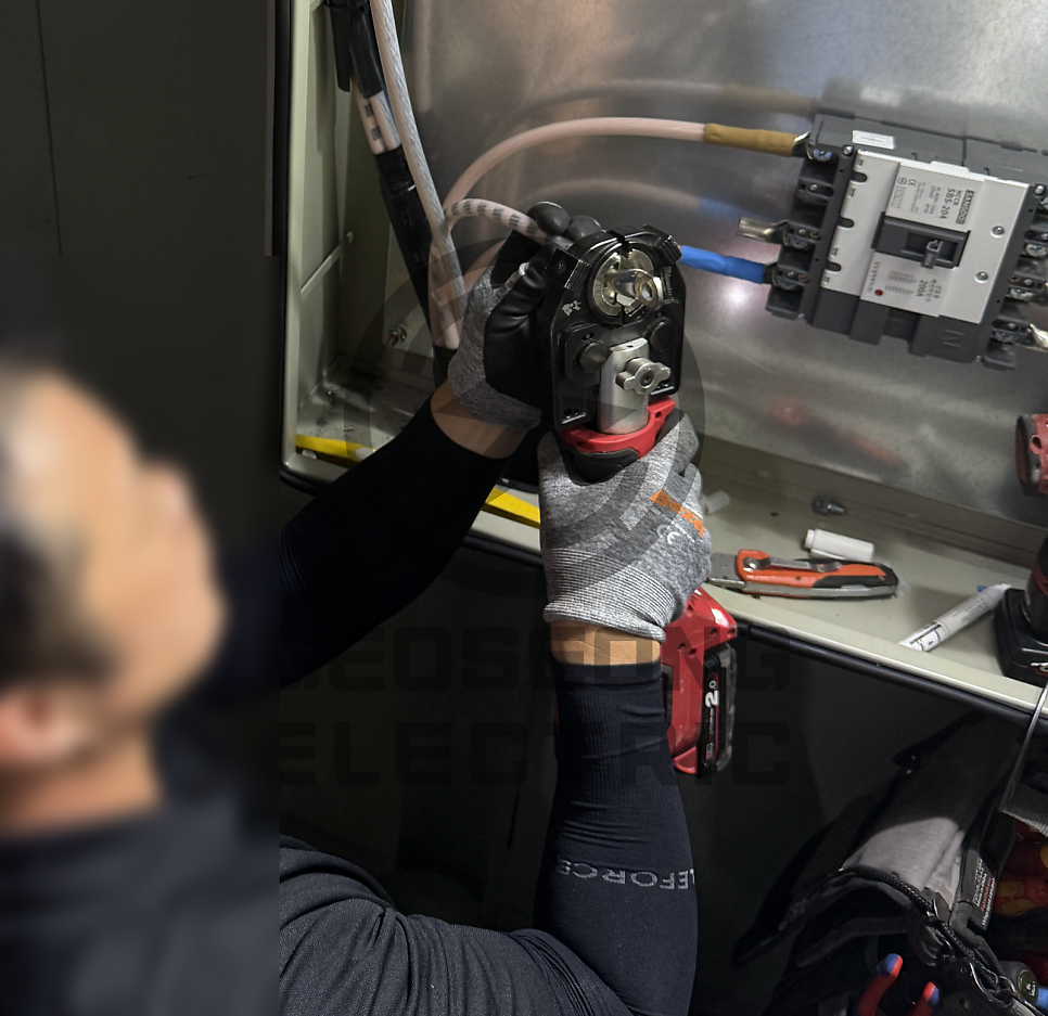 개포동 스튜디오 단상 3상4선식 승압 공사 시공 사진 14