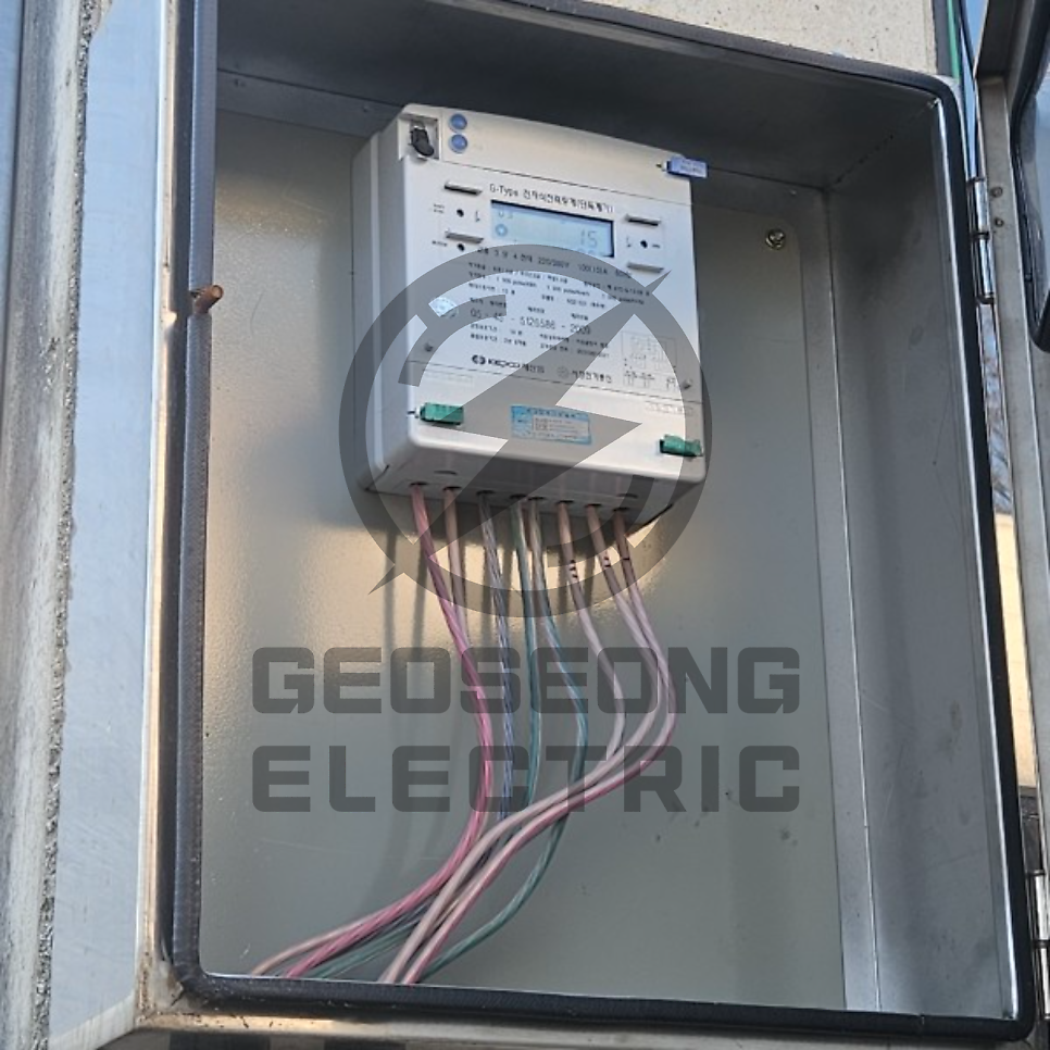 개포동 스튜디오 단상 3상4선식 승압 공사 시공 사진 17