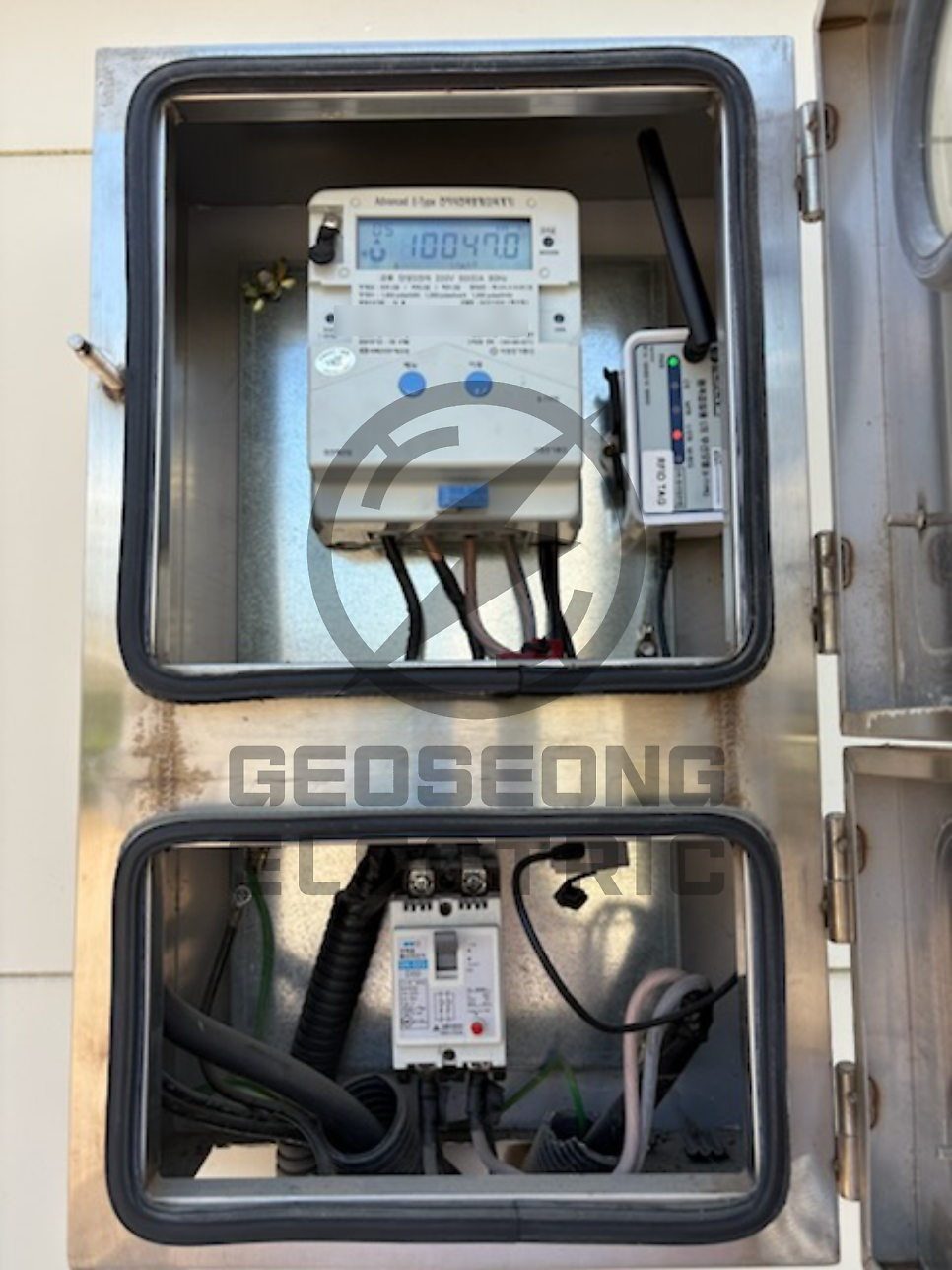 개포동 스튜디오 단상 3상4선식 승압 공사 시공 사진 3