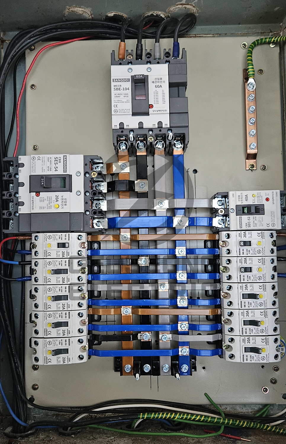 개포동 스튜디오 단상 3상4선식 승압 공사 시공 사진 5