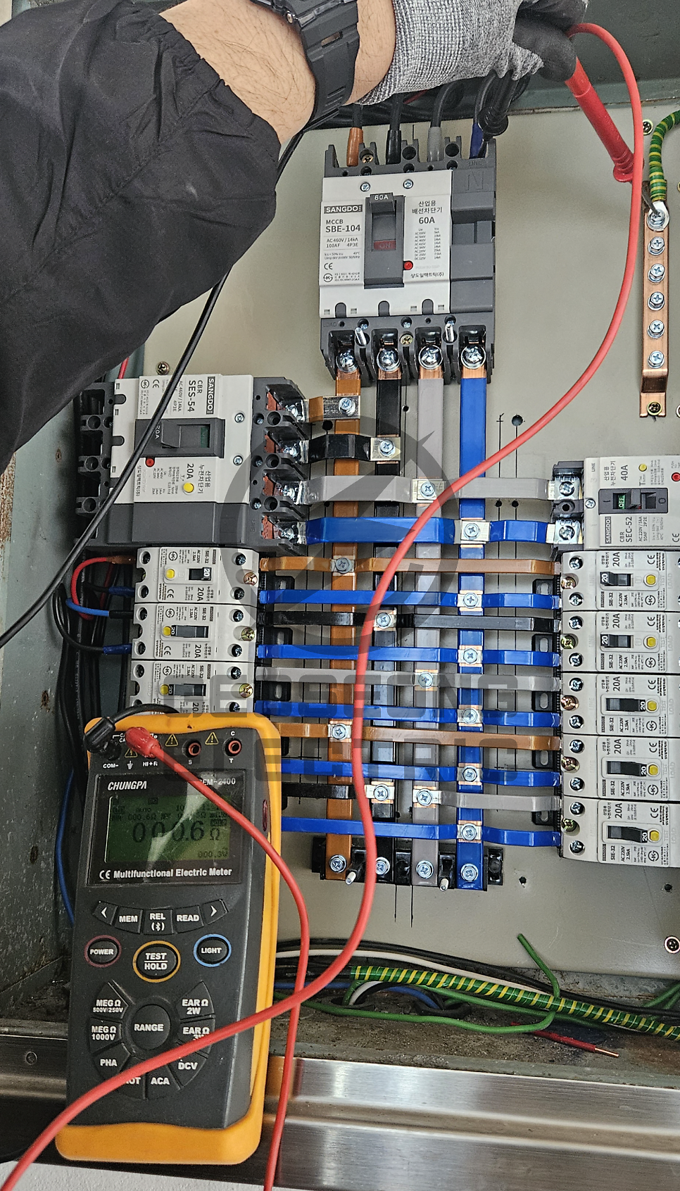 개포동 스튜디오 단상 3상4선식 승압 공사 시공 사진 7
