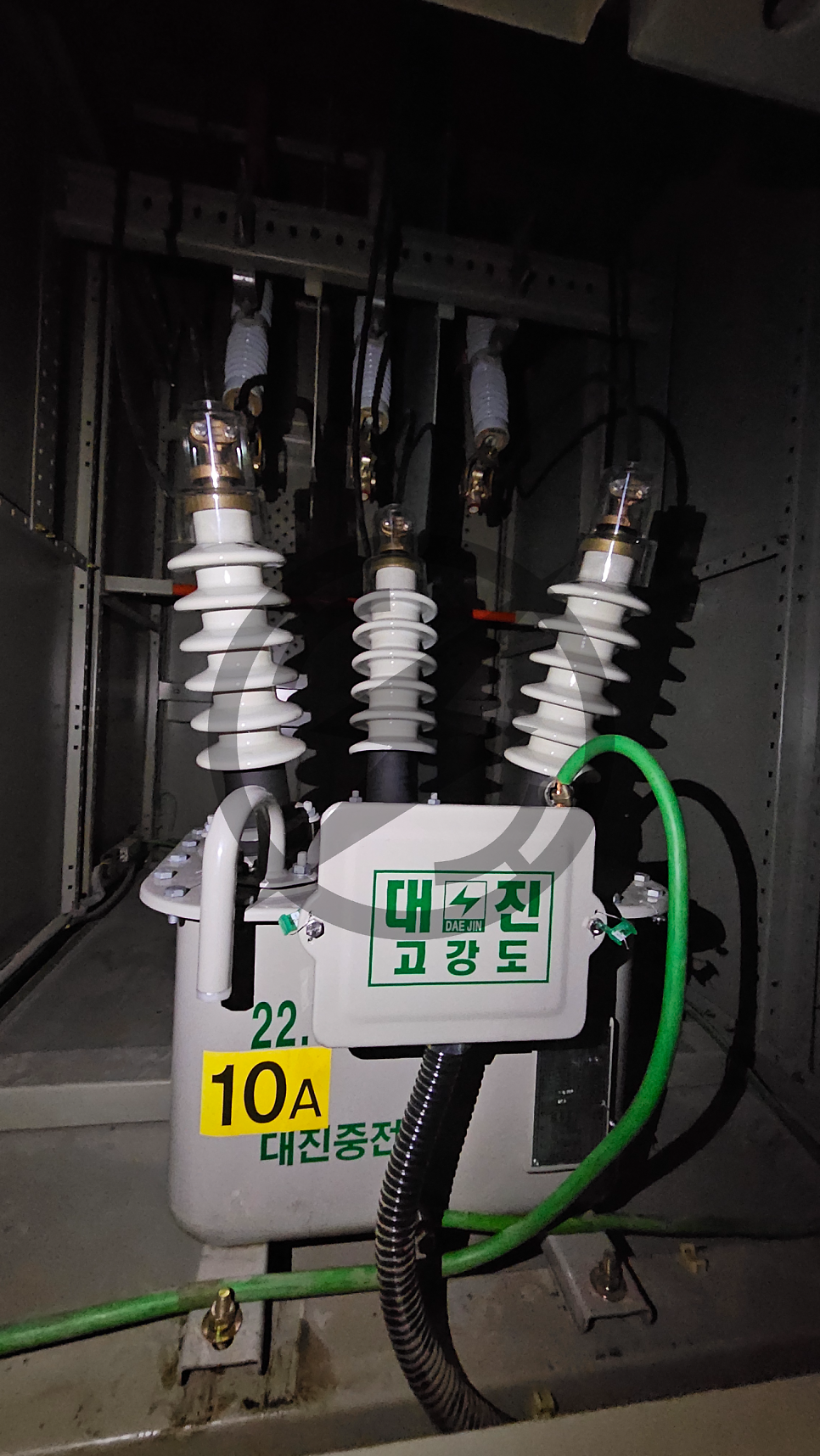 상가 냉난방기 전기 증설 승압 공사 시공 사진 5