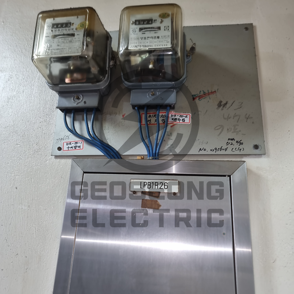 대형 상가 누전 탐사 및 절연저항 측정 공사 시공 사진 12