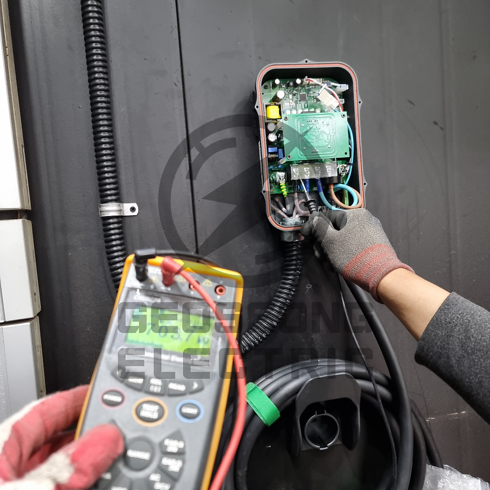 대형 상가 누전 탐사 및 절연저항 측정 공사 시공 사진 22