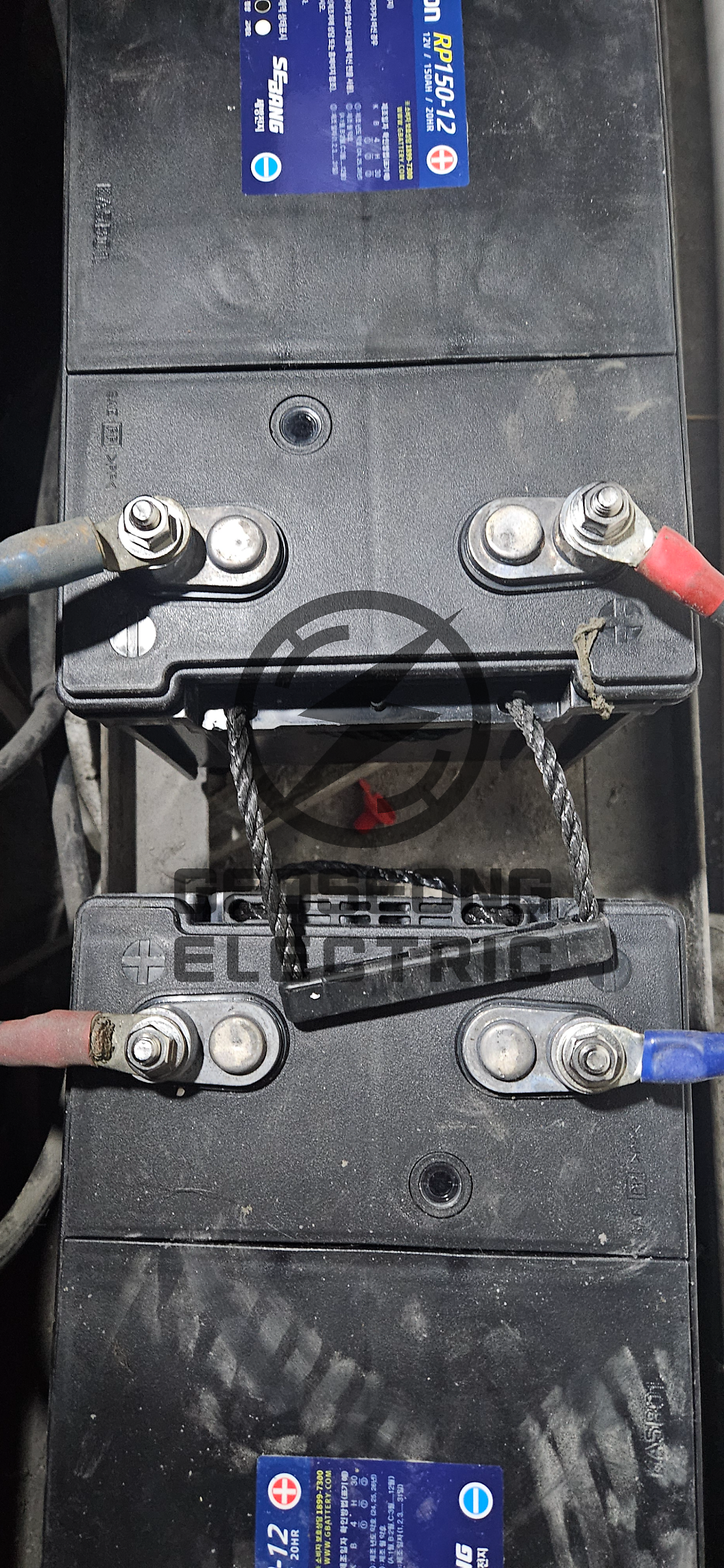 UPS 배터리 교체 시공 사진 2