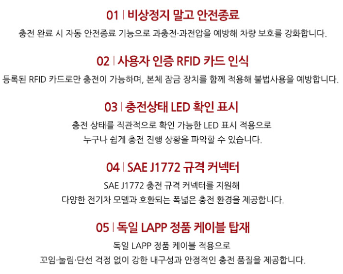 7kW 전기차 완속 충전기 선택과 설치 가이드 시공 사진 3