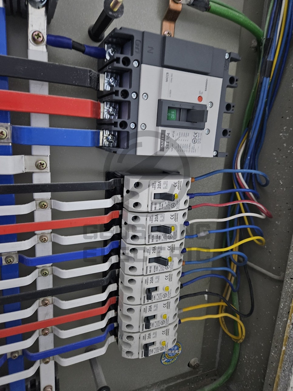 4kW→15kW 전기 증설과 사용전 점검 통과 기준 시공 사진 5