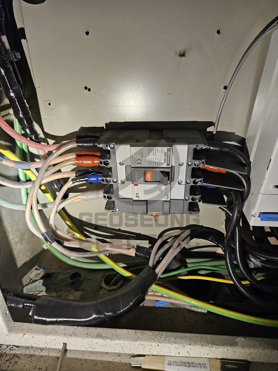 4kW→15kW 전기 증설과 사용전 점검 통과 기준 시공 사진 9