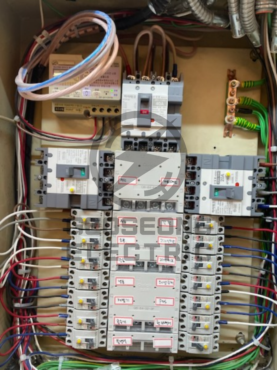 촬영장·BJ 스튜디오 전기 증설 승압 공사 시공 사진 6