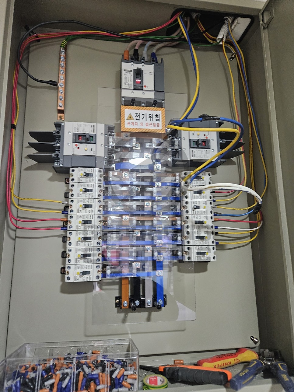단상 5kW에서 3상 20kW 전기 증설 승압공사 시공 사진 14