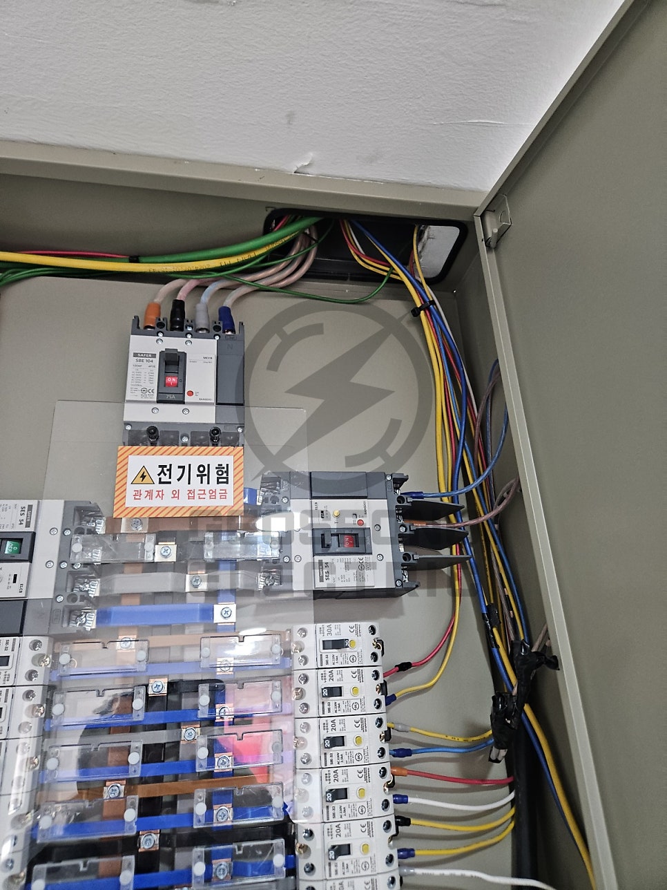 단상 5kW에서 3상 20kW 전기 증설 승압공사 시공 사진 18