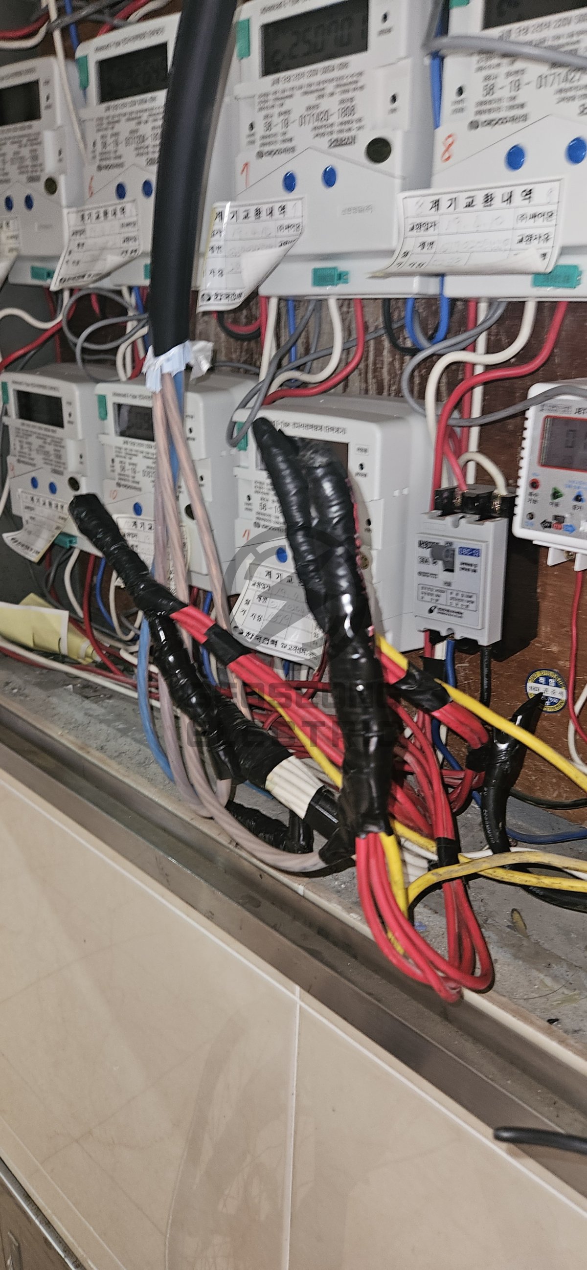 75kW 이상 전기 증설 사용전검사 절차 정리 시공 사진 11