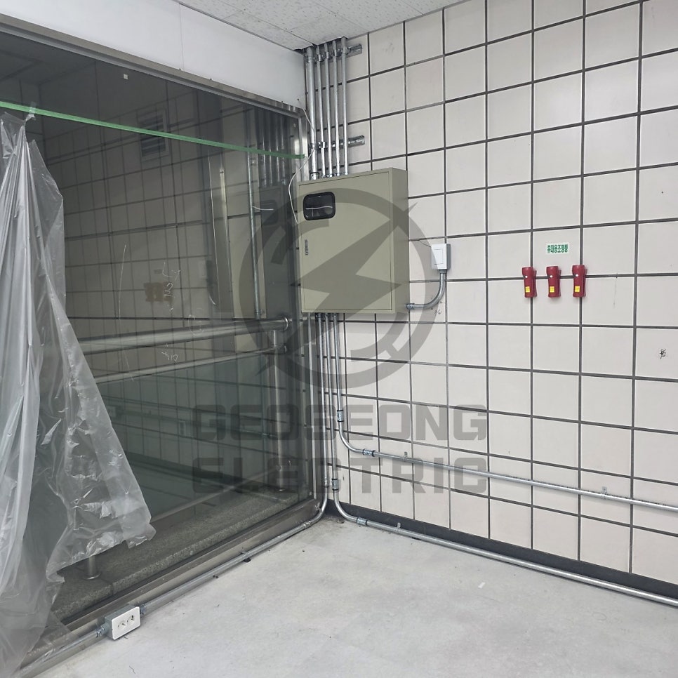 지하철 상가 전기공사 절차와 사용전검사 가이드 시공 사진 14