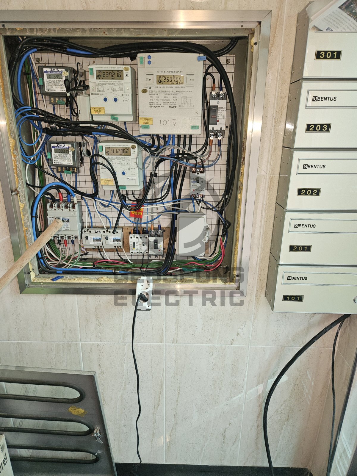 상가 임차인 전기 증설 절차와 건물주 동의 정리 시공 사진 11