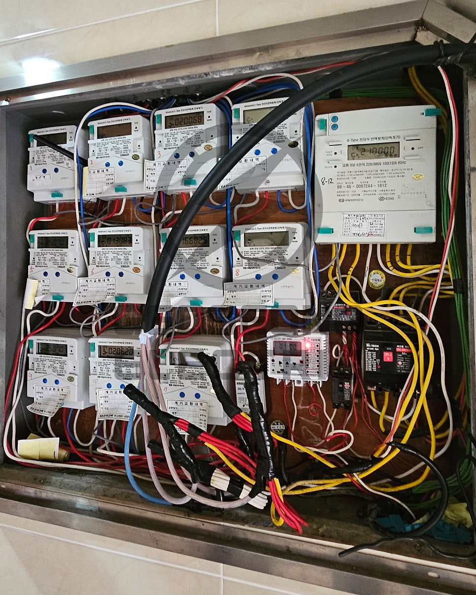 전기화재 인입선 케이블 교체 공사 시공 사진 4