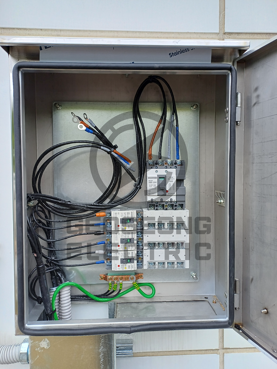 상가 모자분리 계량기 설치 공사 시공 사진 13