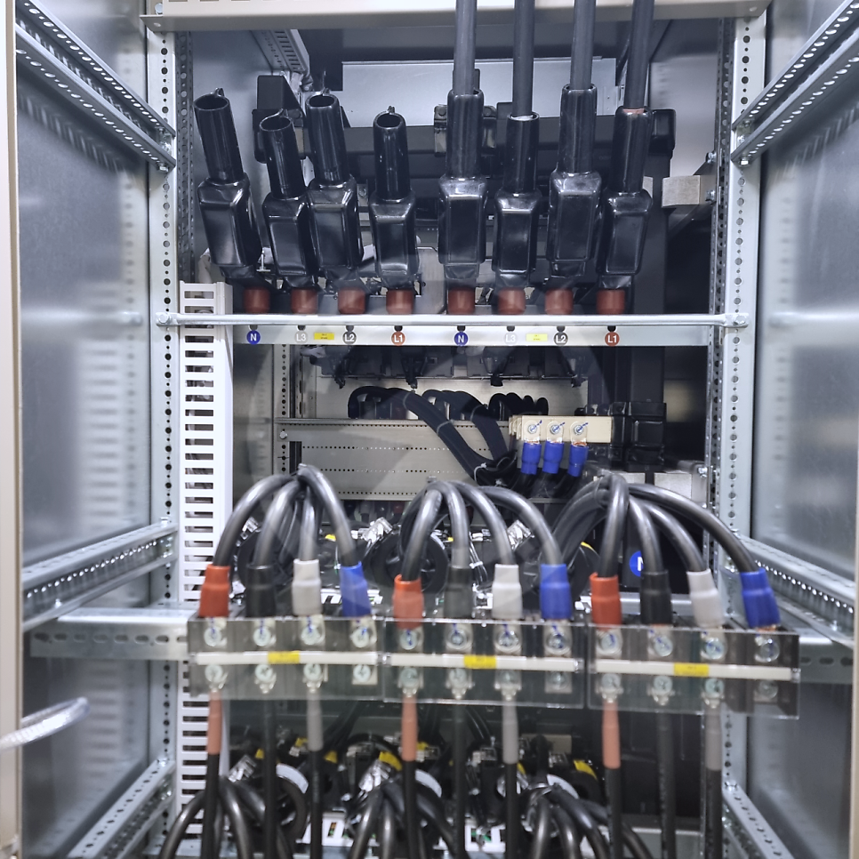HVDC 사업장 항온항습기 쿨링타워 전기 시공 공사 시공 사진 27
