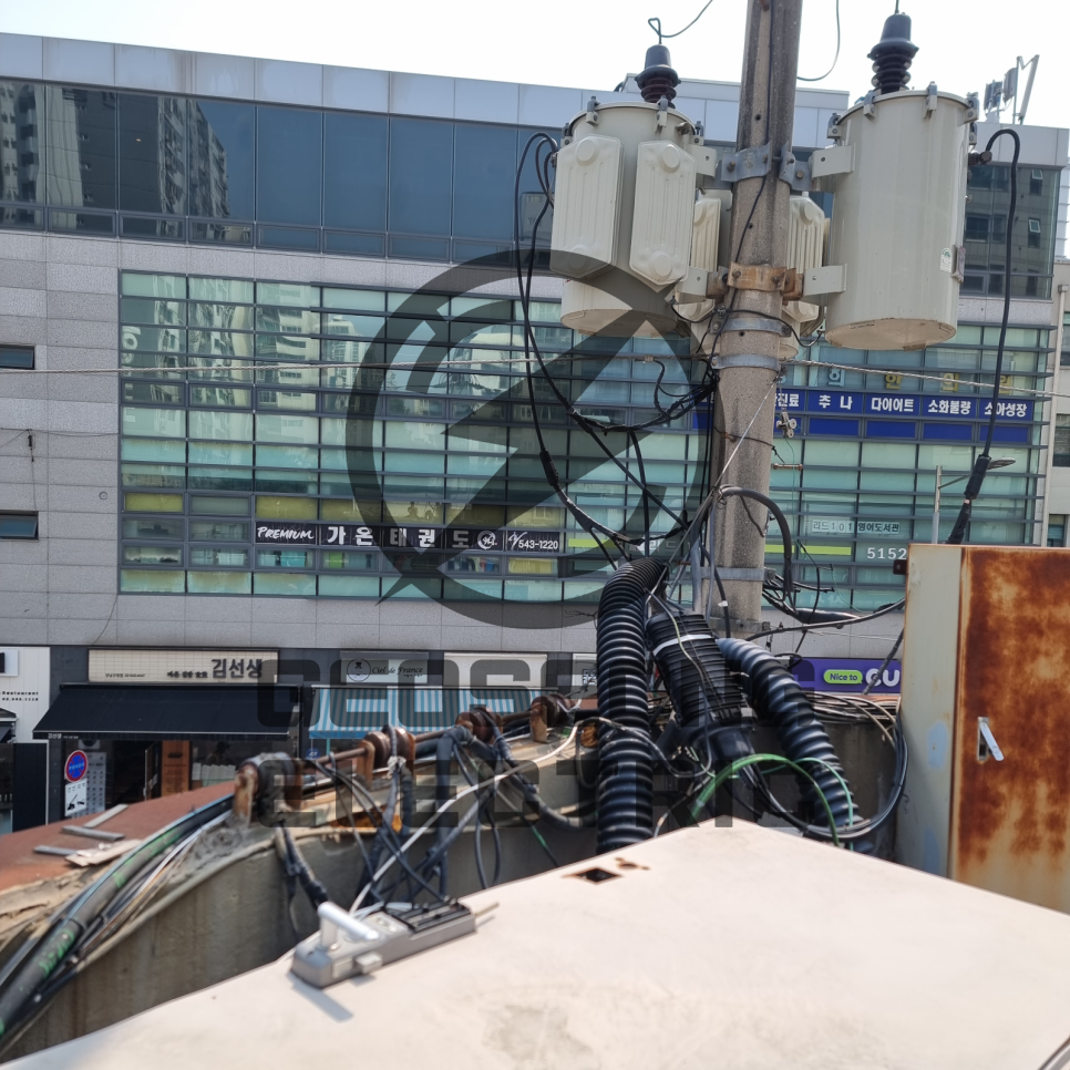 주택 가공 지중 인입선 교체 공사 시공 사진 18