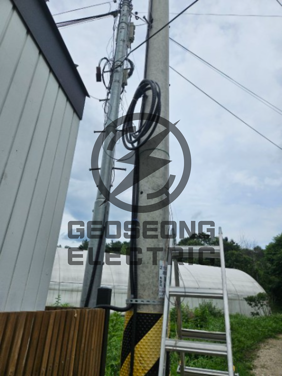 주택 가공 지중 인입선 교체 공사 시공 사진 9