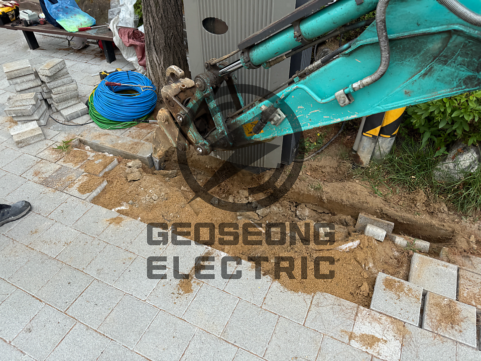 관공서 아파트 가로등 보안등 교체 공사 시공 사진 10