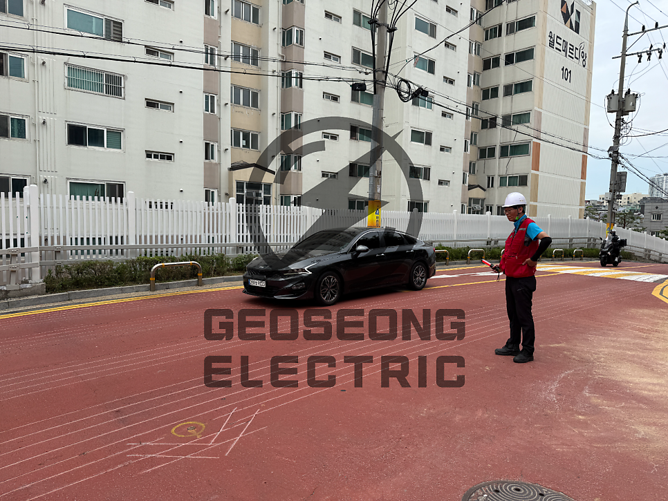 관공서 아파트 가로등 보안등 교체 공사 시공 사진 16