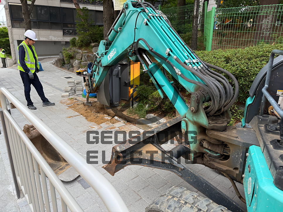 관공서 아파트 가로등 보안등 교체 공사 시공 사진 9