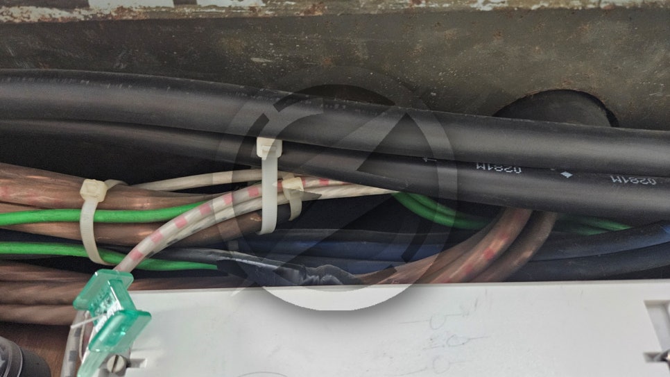 미용실 전기승압 전기증설 공사 시공 사진 6