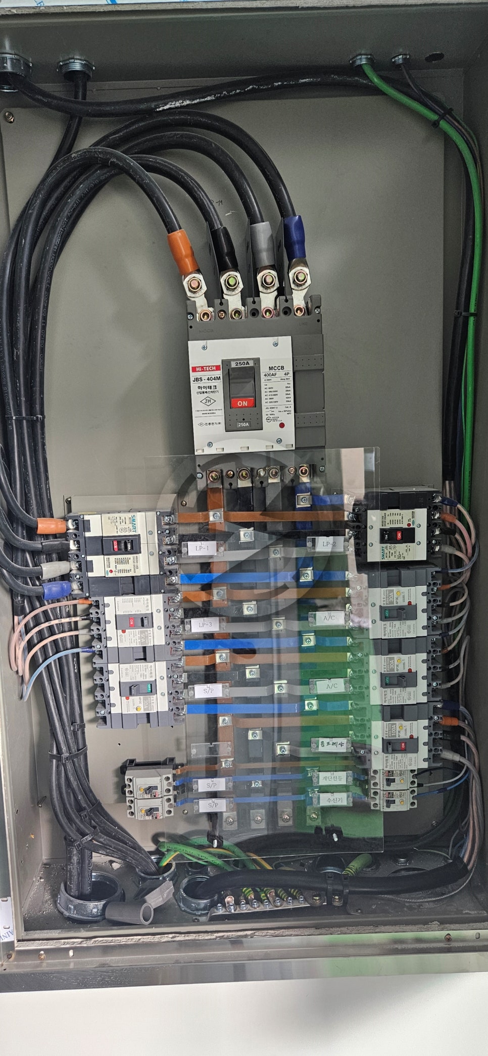 공장 MOF 교체 및 계약전력 감설 공사 시공 사진 2