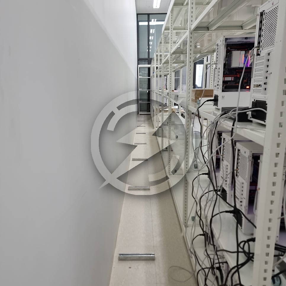 서버실 부스덕트 플러그인 박스 전기 시공 공사 시공 사진 10