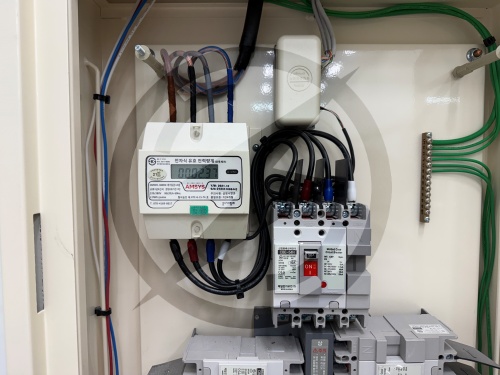 서버실 부스덕트 플러그인 박스 전기 시공 공사 시공 사진 2
