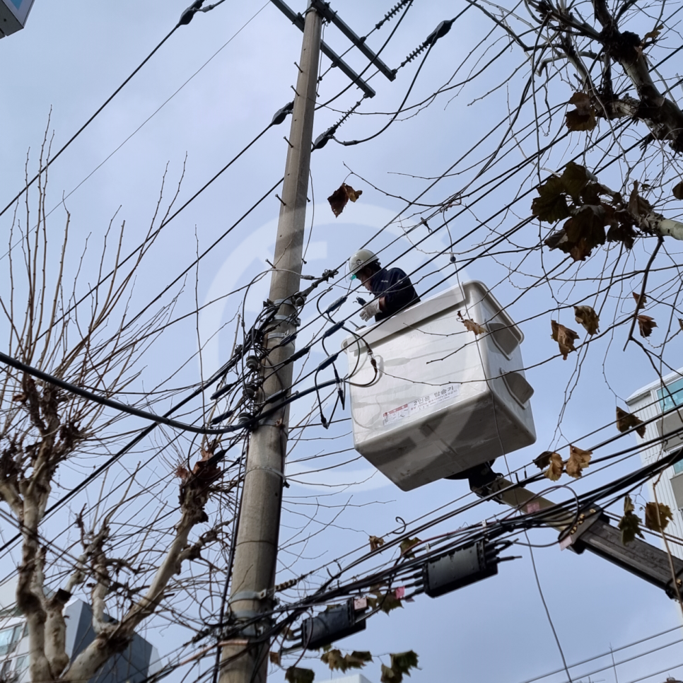 상가 전기 증설 공사 없이 계약전력 조정 공사 시공 사진 12