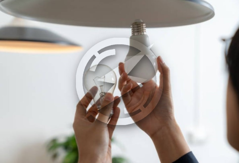 사업장 LED 조명 교체 시공 공사 시공 사진 2