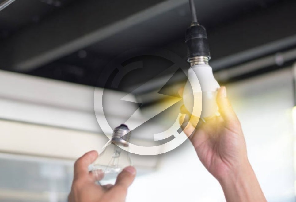 사업장 LED 조명 교체 시공 공사 시공 사진 6