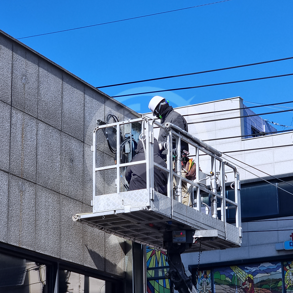 건물 전기 인입선 긴급 교체 공사 시공 사진 15