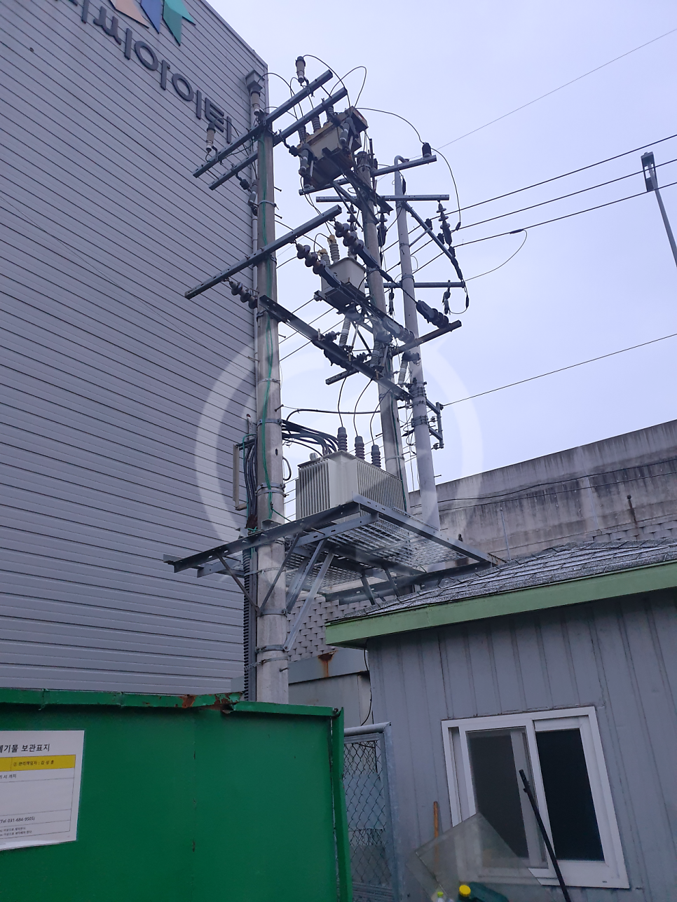 건물 전기 인입선 교체 공사 시공 사진 8