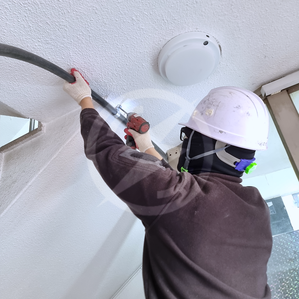 비공용 전기차 충전기 하이비차저 7kW 설치 공사 시공 사진 17