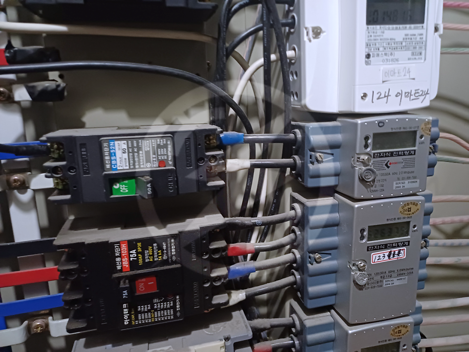 사회복지시설 모자분리 계량기 설치 공사 시공 사진 15