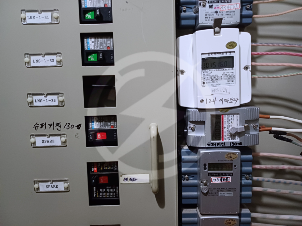 사회복지시설 모자분리 계량기 설치 공사 시공 사진 7