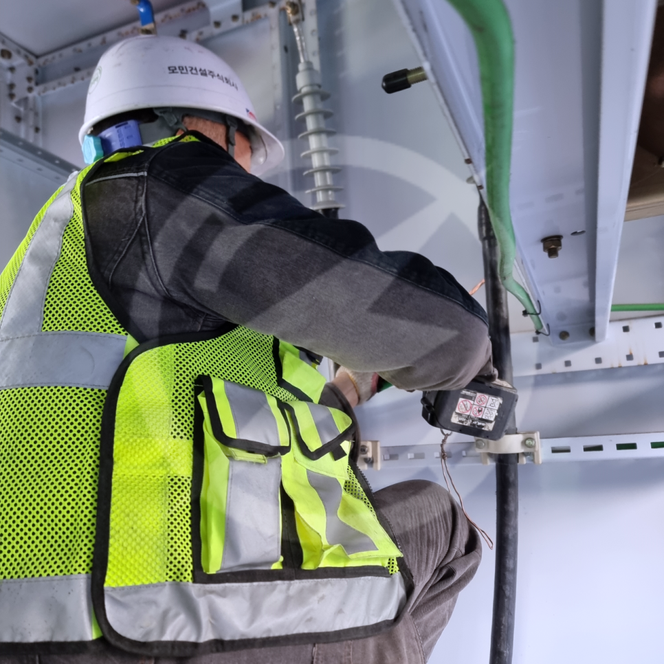 테슬라 월커넥터 EV충전기 설치 공사 시공 사진 21