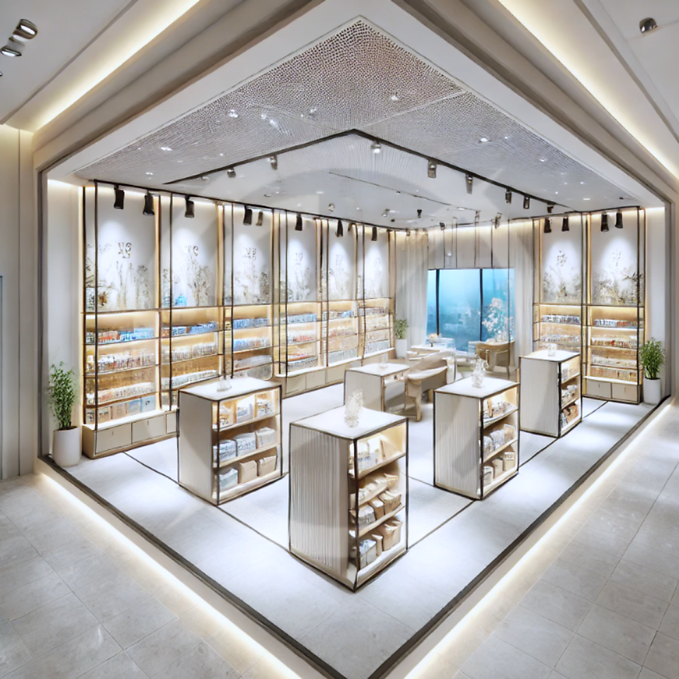 지하철 지하상가 인테리어 전기 시공 공사 시공 사진 10