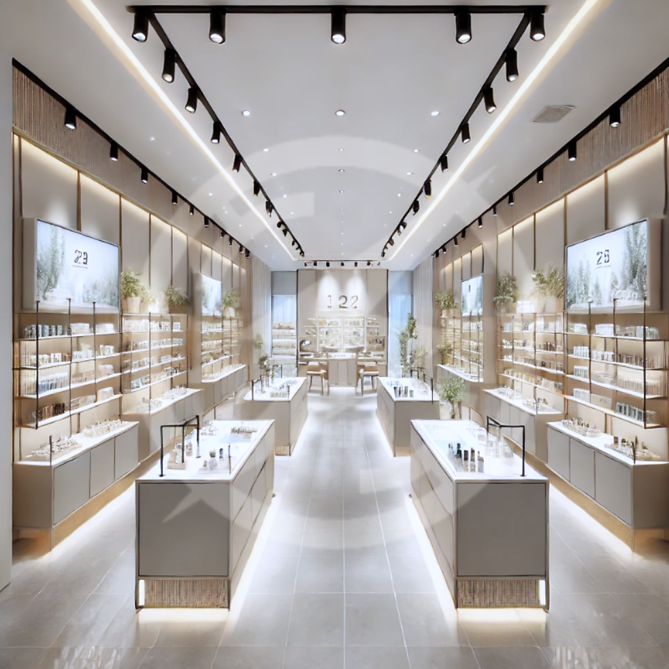 지하철 지하상가 인테리어 전기 시공 공사 시공 사진 11